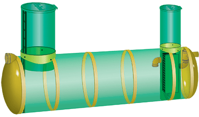 Однокамерный пескоуловитель