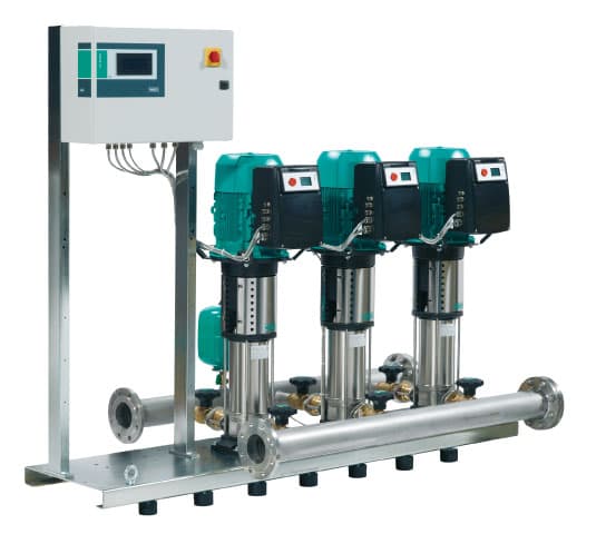 Наземная станция повышения давления воды