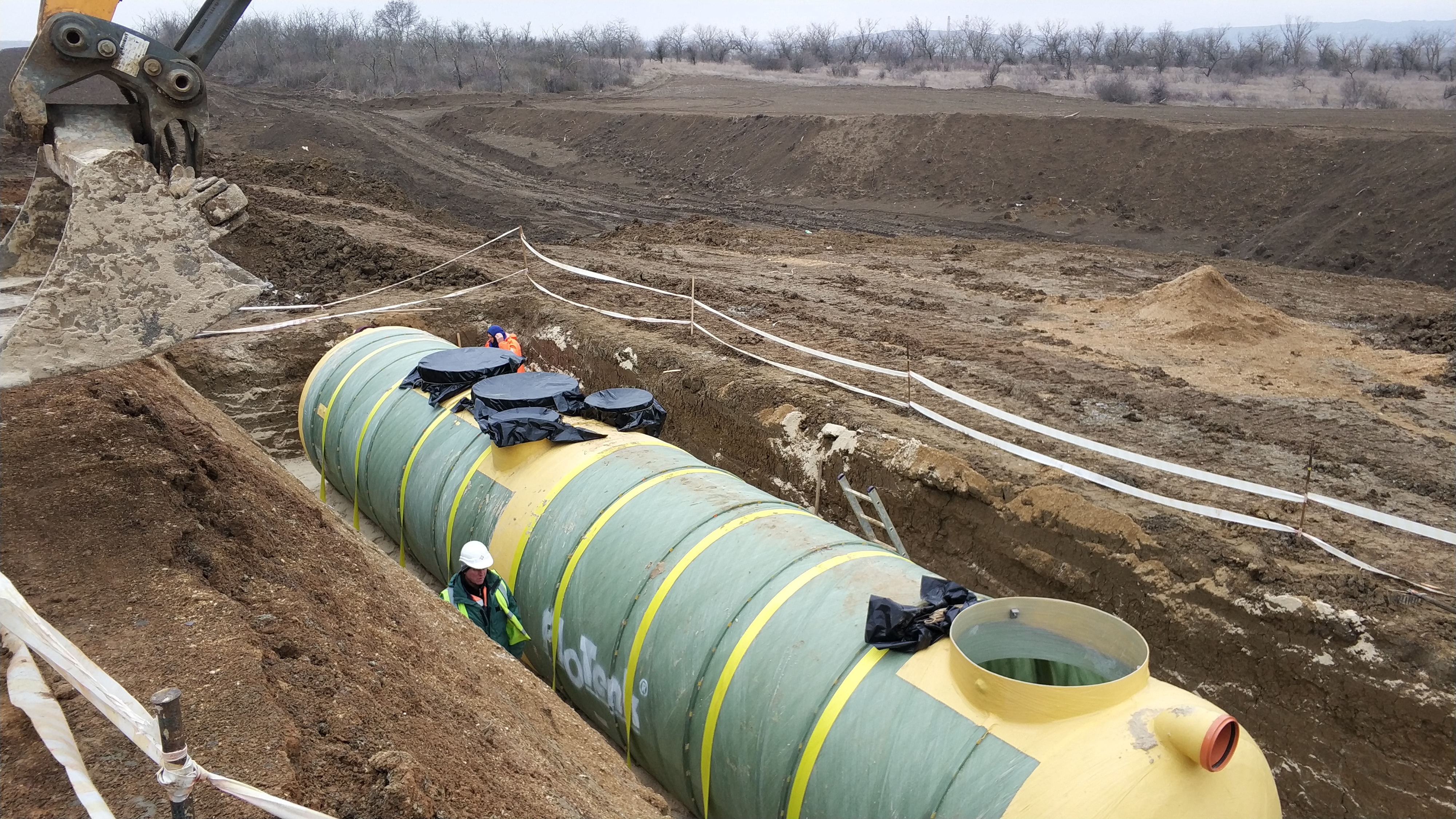 Поставка ЛОС на объект в Керчи